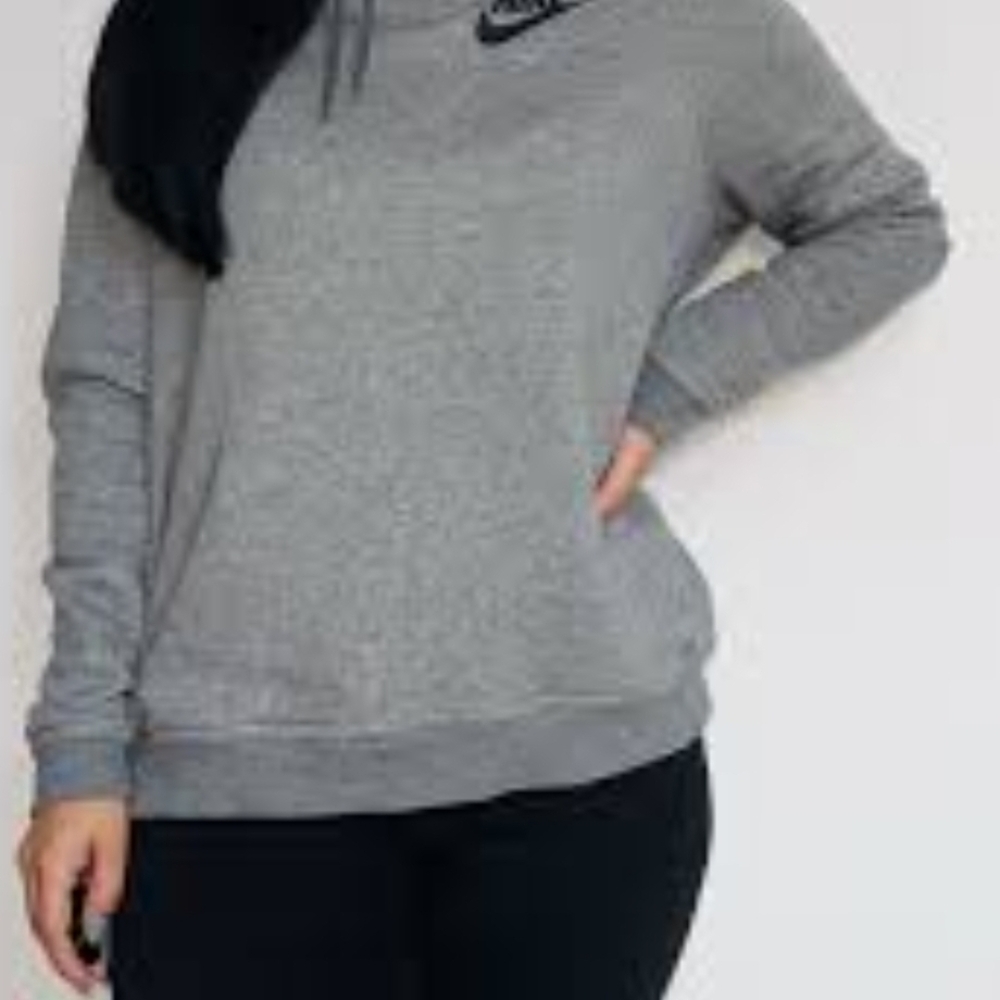 Nike Gray Oversized Sweatshirt